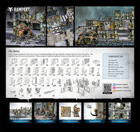 Archon Studio RAM0007 Modular Terrain: CITY RUINS