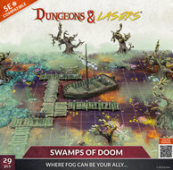 Archon Studio DNL0064 Dungeons &amp; Lasers Starter Set: SWAMPS OF DOOM