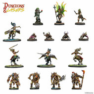 Archon Studio DNL0081 Dungeons &amp; Lasers Miniatures: DEUSLAIR: CORE SET