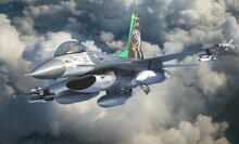 KINETIC K48161 F-16A THAI AF with IRIS-T Bouwpakket Schaal 1:48