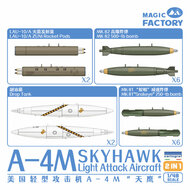 Magic Factory 5002 A-4M Skyhawk Light Attack Aircraft Bouwpakket Schaal 1:48
