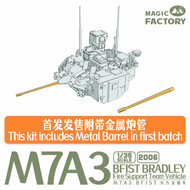 Magic Factory 2006 M7A3 BFIST Fire Support Vehicle Bouwpakket Schaal 1:35