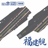 Magic Factory 1009 PLAN Type 003 Aircraft Carrier CV-18 Fujian (with painted deck) Schaal 1:700