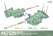 Magic Factory 2013 M2128 Bradley 105mm Mobile Gun System Ma&szlig;stab 1:35