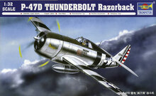 Trumpeter 02262 P-47D Razorback Fighter Bouwpakket Schaal 1:32