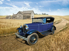 ICM 24050 Model A Standard Phaeton Soft Top(1930s),American Passenger Car(100% new molds) Schaal 1:24