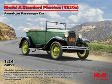 ICM 24051 Model A Standard Phaeton (1930s),  American Passenger Car Bouwpakket Schaal 1:24