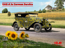 ICM 24053 GAZ-A in German Service Schaal 1:24