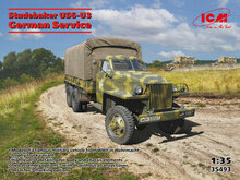 ICM 35493 Studebaker US6-U3 in German Service Bouwpakket Schaal 1:35