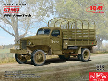 ICM 35593 G7107, WWII Army Truck (100% new molds) Bouwpakket Schaal 1:35