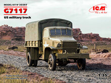 ICM 35597 G7117, US military truck Bouwpakket Schaal 1:35