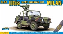 ACE ACE35102 0,5t Iltis w/AT mission kit MILAN Schaal 1:35