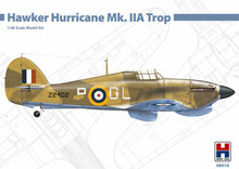 Hobby 2000 48016 Hawker Hurricane Mk.IIA Trop Bouwpakket Schaal 1:48