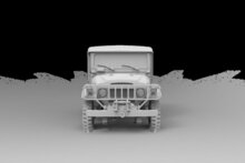 AK Interactive AK35004 FJ43 SUV with Soft top IDF &amp; LAF Bouwpakket Schaal 1:35