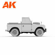 AK Interactive AK35012 Land Rover 88 Series IIA Rover 8  1/35 Bouwpakket Schaal 1:35