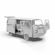 AK Interactive AK35025 T2 MODEL 1972 Commercial Van Schaal 1:35