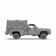 AK Interactive AK35031 M1008 TROOP CARRIER WITH TARP Schaal 1:35