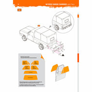 AK Interactive AK35031 M1008 TROOP CARRIER WITH TARP Schaal 1:35