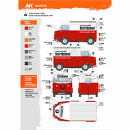 AK Interactive AK35035 TYPE HY COMMERCIAL VAN Schaal 1:35