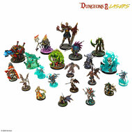 Archon Studio DNL0103 Dungeons &amp; Lasers Miniatures: VICTIMS OF INSANITY