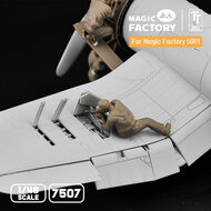 Magic Factory 7507 1/48 Ground Service Crew Set Schaal 1:48