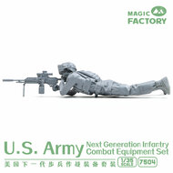 Magic Factory 7504 U.S.Army Next Generation Infantry Combat Equipment Resin Set Bouwpakket Schaal 1:35