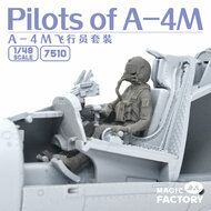 Magic Factory 7510 Pilots of A-4M Bouwpakket Schaal 1:48