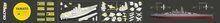 Glow2B Modellbau 5058052000 YAMATO Battleship PREMIUM Bouwpakket Schaal 1:200