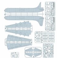 Roden 351 Convair XC-99 Bouwpakket Schaal 1:144