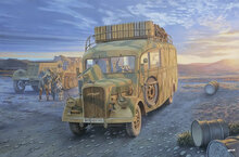 Roden 810 Opel Blitz Omnibus W39 Stabwagen Bouwpakket Schaal 1:35