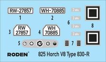 Roden 825 Horch V8 Type 830R Schaal 1:35