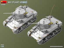 MiniArt 35446 M3 Stuart Hybrid Schaal 1:35