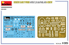 MiniArt 35485 RSO/01 Early Prod. with 7,5 cm Pak.40 &amp; Crew Schaal 1:35
