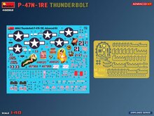 MiniArt 48062 P-47N-1RE Thunderbolt. Advanced Kit Schaal 1:48