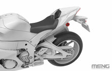 MENG-Model MT-008 Kawasaki Ninja ZX-10RR Schaal 1:9