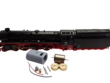 micromotor HR020C Glockenankermotor Umbausatz f&uuml;r Roco BR 01, BR 01.10, BR 011, BR 012 (DB, DRG)