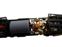 micromotor HR009F Glockenankermotor Umbausatz f&uuml;r Roco tram