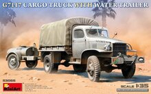 MiniArt 53066 G7117 Cargo Truck with Water Trailer Schaal 1:35