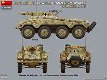 MiniArt 53046 Sd.Kfz.234/3 Schwerer Panzersp&auml;hwagen Stummel Late Schaal 1:35