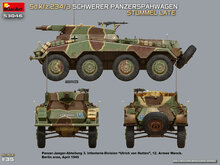 MiniArt 53046 Sd.Kfz.234/3 Schwerer Panzersp&auml;hwagen Stummel Late Schaal 1:35