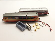 Micromotor NU002C Modellbahn Union / Brekina MAN Schienenbus