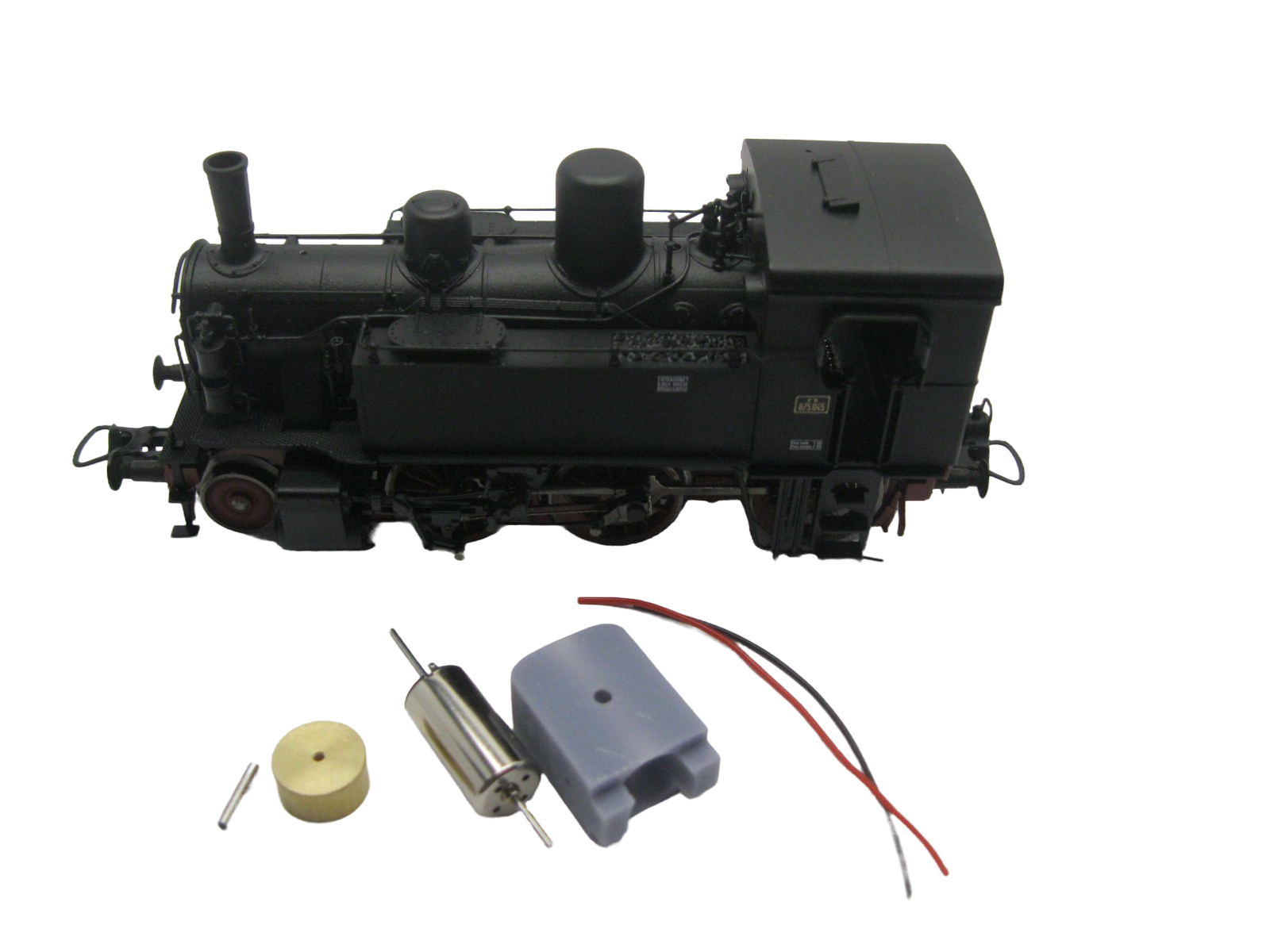 micromotor HR006F HO motor ombouwset voor Roco FS BR 875, FS BR 880, ET 91 / BR 491 / Gläserner Zug