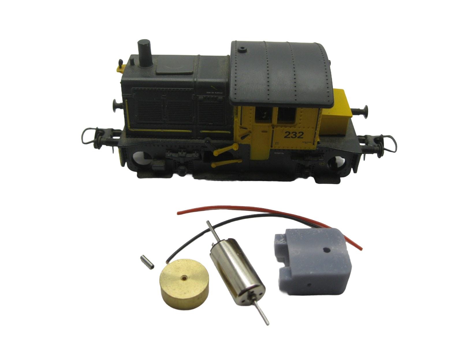 micromotor HR001F motor ombouwset voor Roco NS 200/300 Sik (New Model), u.a.