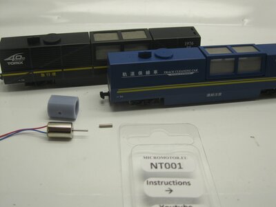 micromotor NT001 motor ombouw set voor Tomix 6421-6422, 6425-6426,6498, 976425-976426 micromotor NT001 motor ombouw set voor Tomix 6421-6422, 6425-6426,6498, 976425-976426