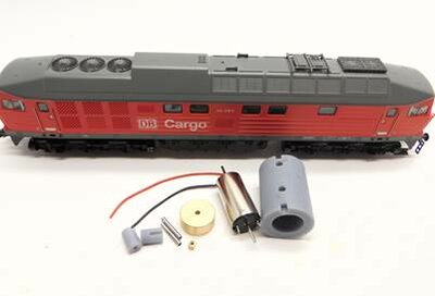 micromotor TRC002C motor ombouwset voor Roco Ludmilla, DR BR 120 / 130 / 132 / 142, DB BR 232, 233, 234, 241, EKO-Trans DE 300.02, NS RN 232, CSD T 679.2002, Ei.L.T V.01, ITL W 232 Motor Roco 85125 micromotor TRC002C motor ombouwset voor Roco Ludmilla, DR BR 120 / 130 / 132 / 142, DB BR 232, 233, 234, 241, EKO-Trans DE 300.02, NS RN 232, CSD T 679.2002, Ei.L.T V.01, ITL W 232 Motor Roco 85125