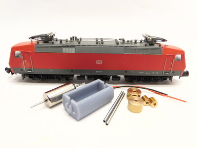 micromotor NM054C motor ombouwset voor Minitrix BR 120 (New motor / Neue Motor), ÖBB Rh 1012, Hectorrail Litt. 141 micromotor NM054C motor ombouwset voor Minitrix BR 120 (New motor / Neue Motor), ÖBB Rh 1012, Hectorrail Litt. 141
