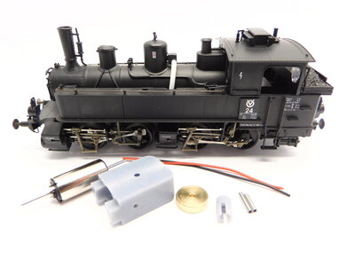 micromotor HR028C motor ombouwset voor Roco BR 98.7, Bay. BB II, Mallet, Werklok VOEST, Vorarlberger Illwerke, Südzuckerwerke Regensburg micromotor HR028C motor ombouwset voor Roco BR 98.7, Bay. BB II, Mallet, Werklok VOEST, Vorarlberger Illwerke, Südzuckerwerke Regensburg