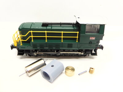 micromotor HLM002C motor ombouwset voor Lima, Jouef FS 261 0004, SNCF C 61000, SNCF 030 DA 46, TSO AT2-PE018 micromotor HLM002C motor ombouwset voor Lima, Jouef FS 261 0004, SNCF C 61000, SNCF 030 DA 46, TSO AT2-PE018