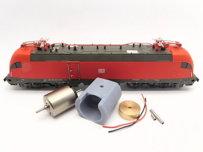 micromotor TP001F motor ombouwset voor Piko BR 182, BR 223, ER 20, Hercules, Rh 1047, Taurus micromotor TP001F motor ombouwset voor Piko BR 182, BR 223, ER 20, Hercules, Rh 1047, Taurus