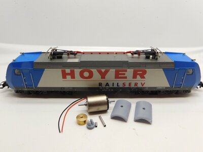 micromotor HMT003C motor ombouwset voor Märklin / Trix BR 146, BR 185, BR 186, BR 187, Re 482, ER 20, BR 232, BR 234, DR 132, Ludmilla, Reihe 2016, BR 402 - ICE micromotor HMT003C motor ombouwset voor Märklin / Trix BR 146, BR 185, BR 186, BR 187, Re 482, ER 20, BR 232, BR 234, DR 132, Ludmilla, Reihe 2016, BR 402 - ICE